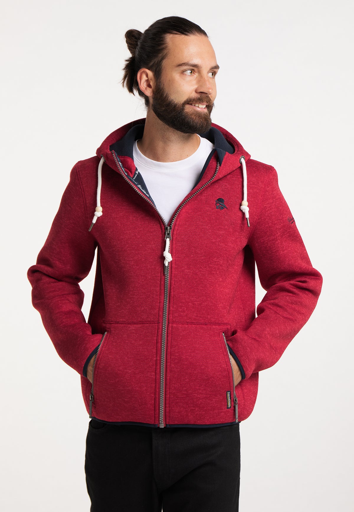 Schmuddelwedda Men's Strickfleecejacke