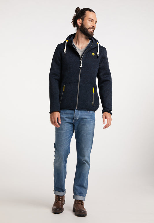 Schmuddelwedda Herren-Strickfleecejacke