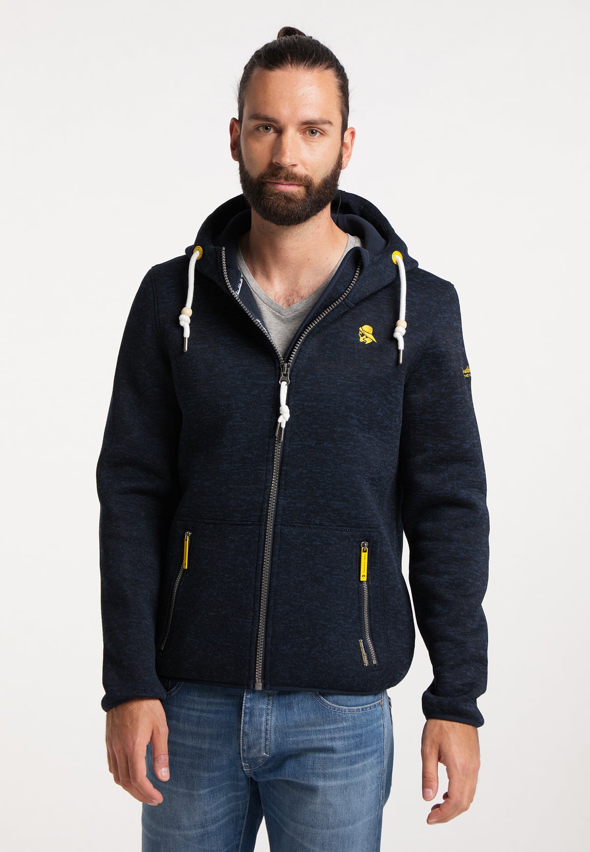 Schmuddelwedda Men's Strickfleecejacke