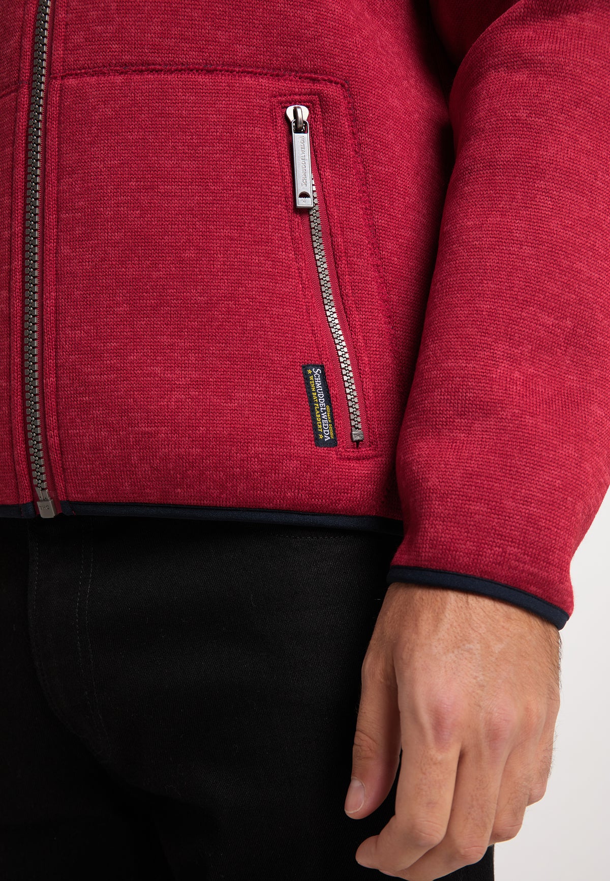 Schmuddelwedda Men's Strickfleecejacke