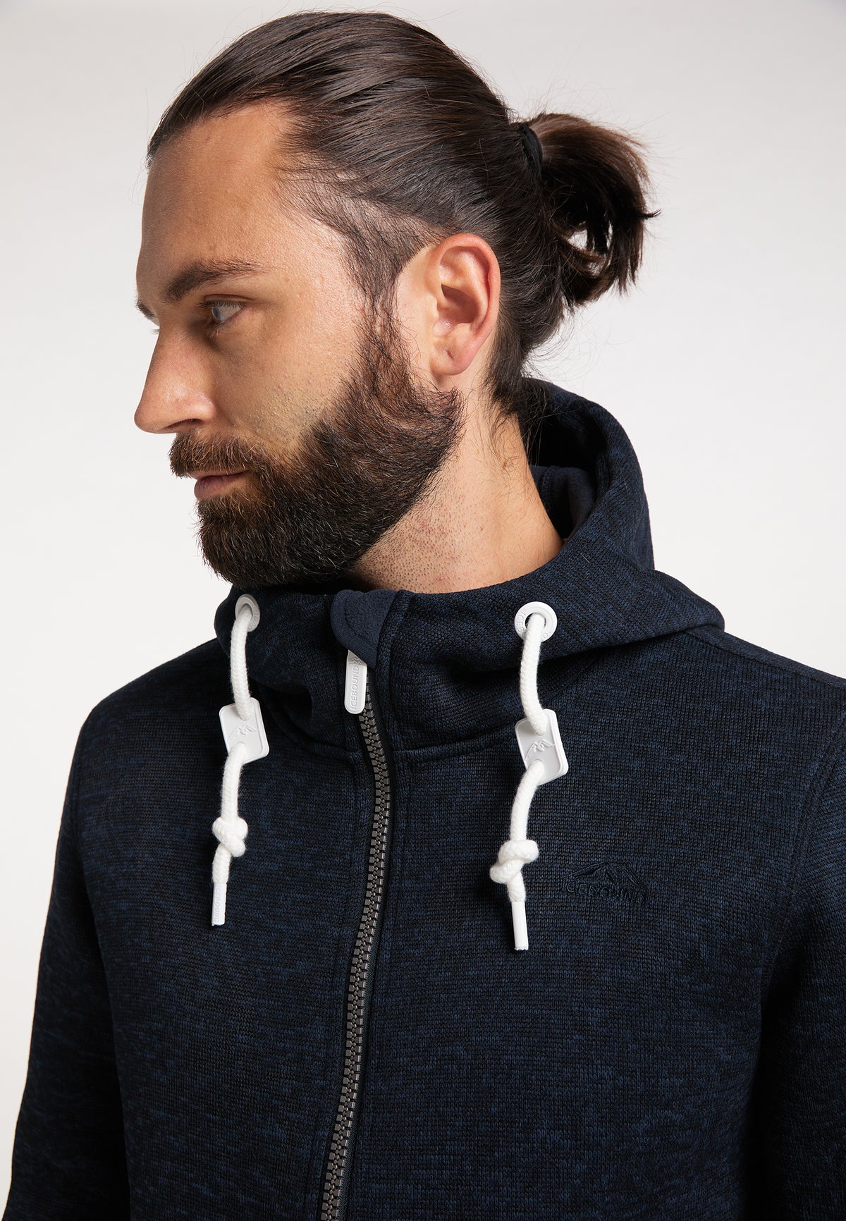 ICEBOUND Herren-Strickfleecejacke