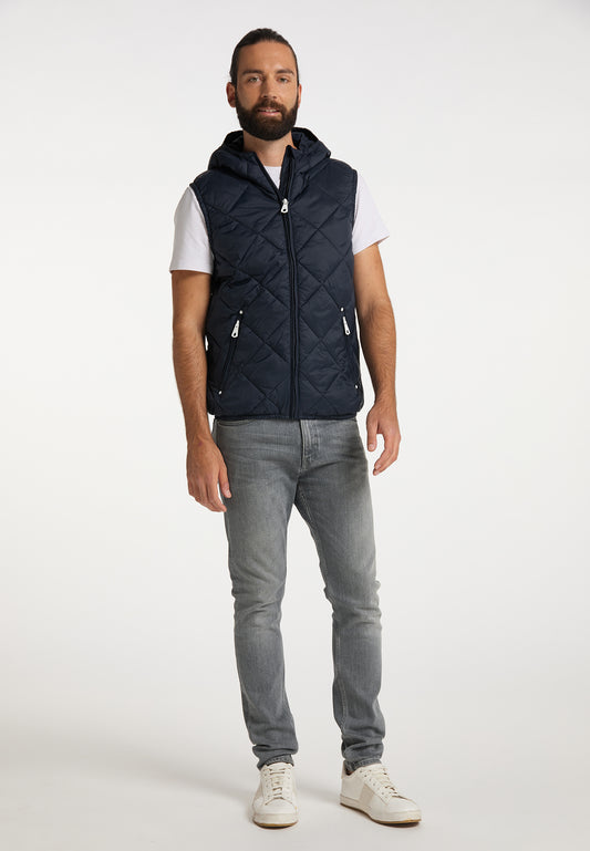 DreiMaster Maritim Men's Leichte Steppweste