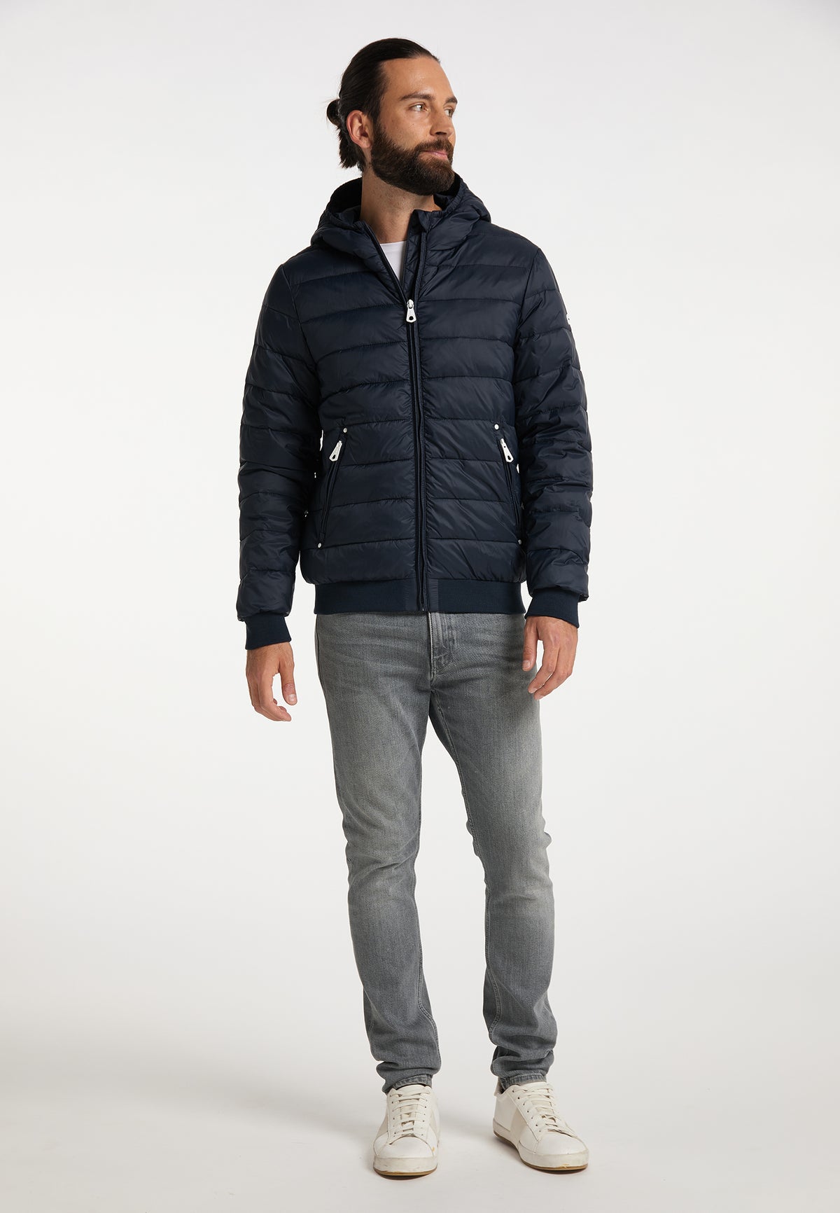 DreiMaster Maritim Herren leichte Steppjacke