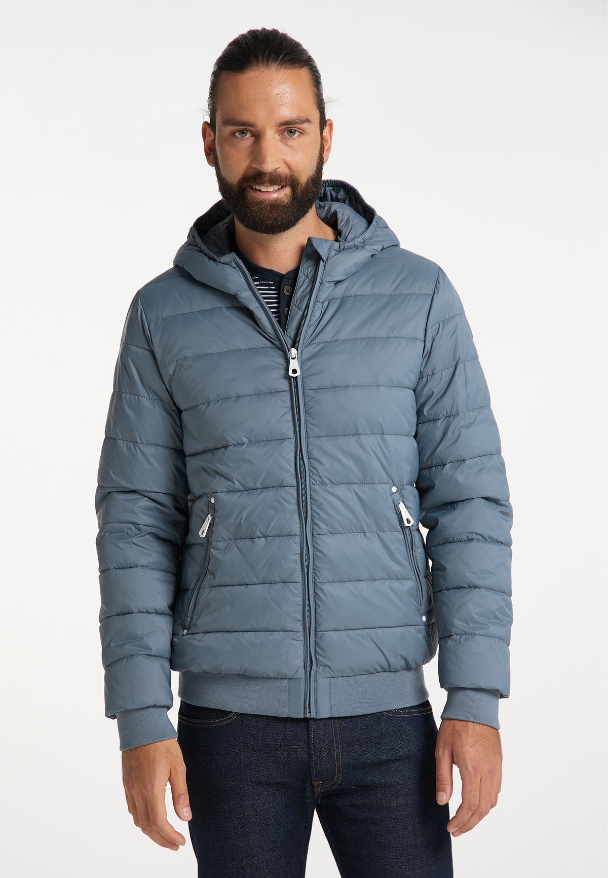 DreiMaster Maritim Herren leichte Steppjacke