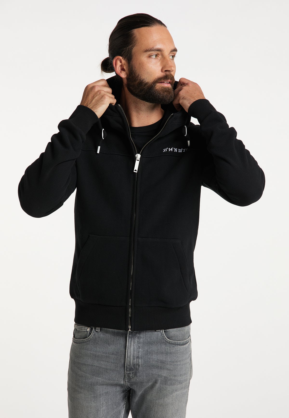 DreiMaster Maritim Herren Kapuzenjacke