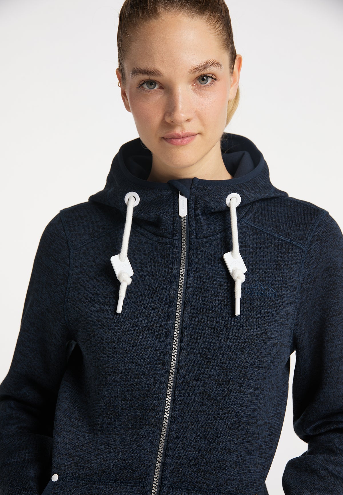 ICEBOUND Women's knitted fleece jacket
