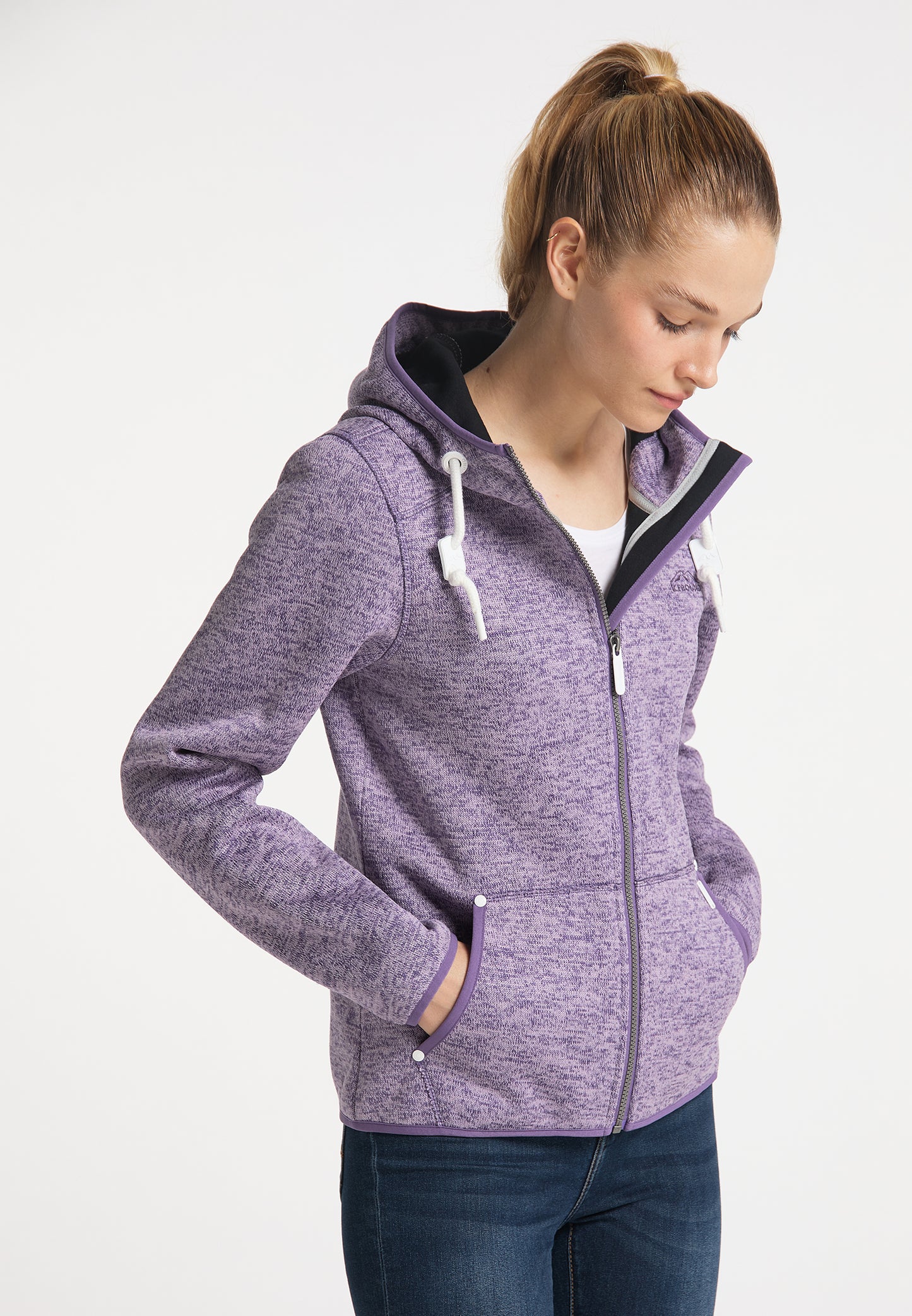 ICEBOUND Damen Strickfleecejacke