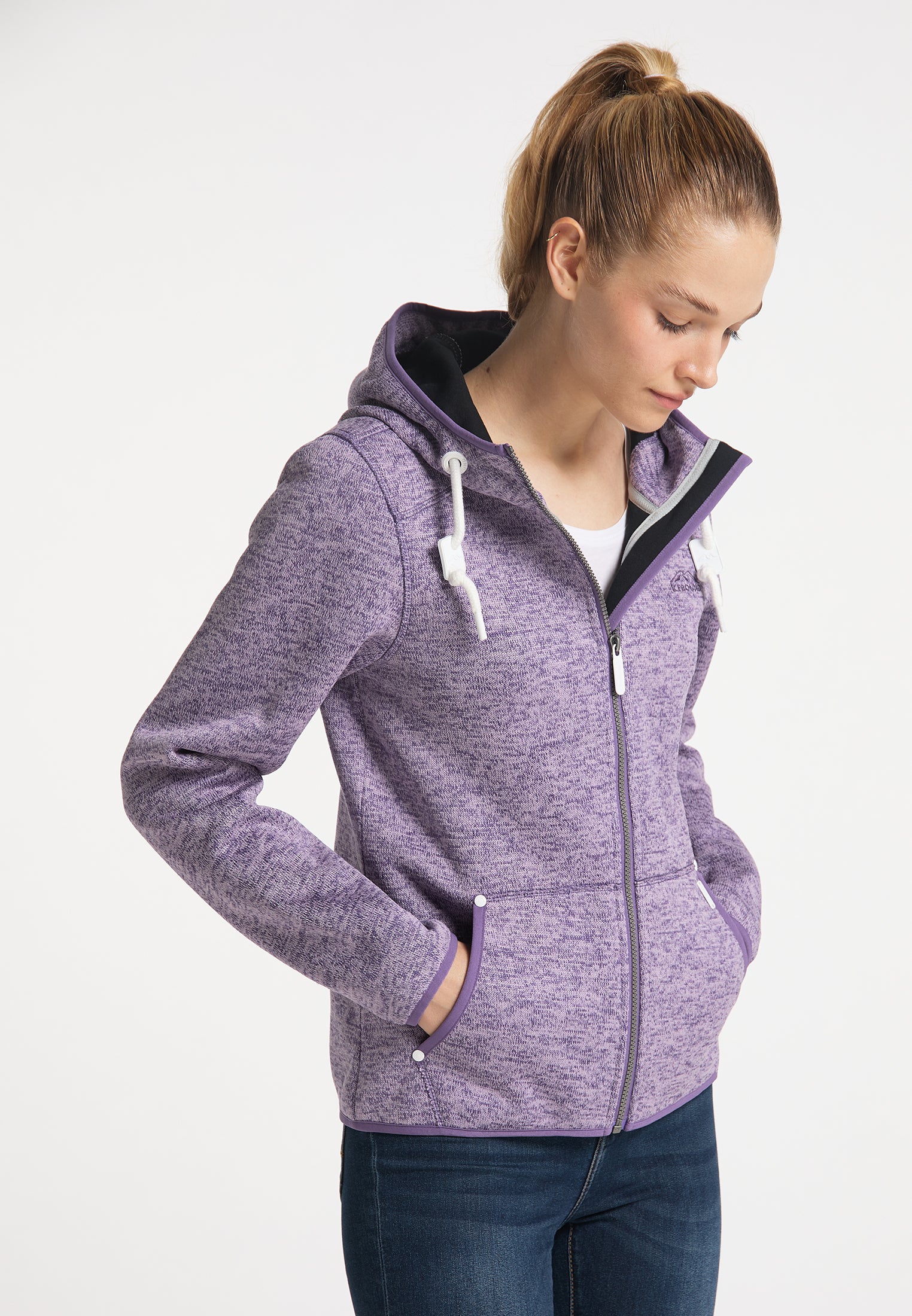 ICEBOUND Damen Strickfleecejacke