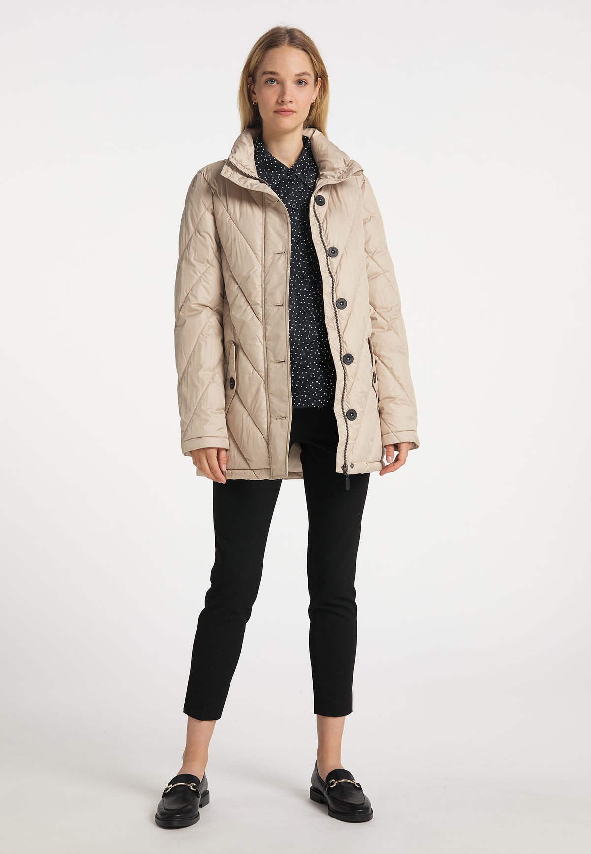 DreiMaster Klassik Damen Steppjacke