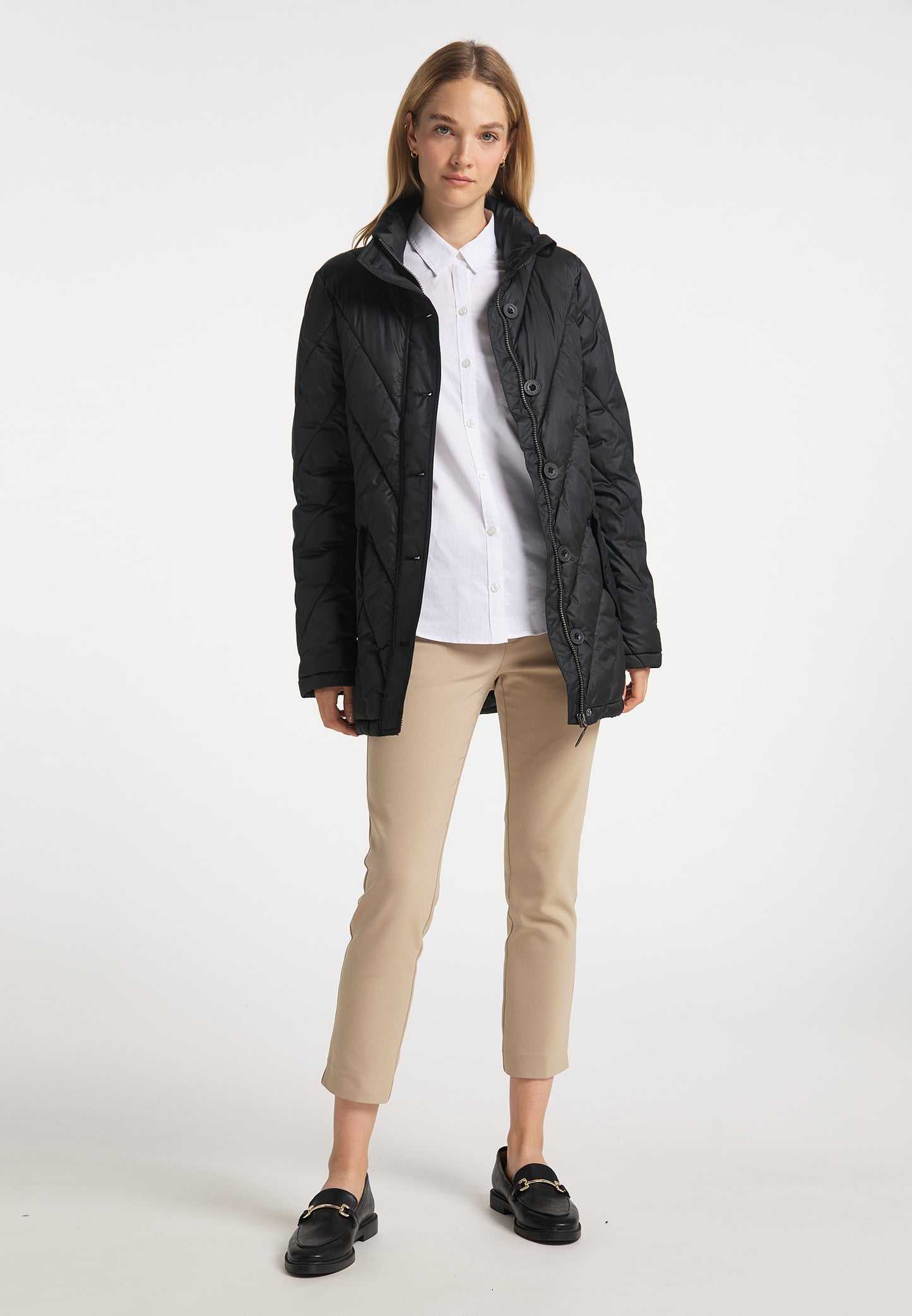 DreiMaster Klassik Damen Steppjacke