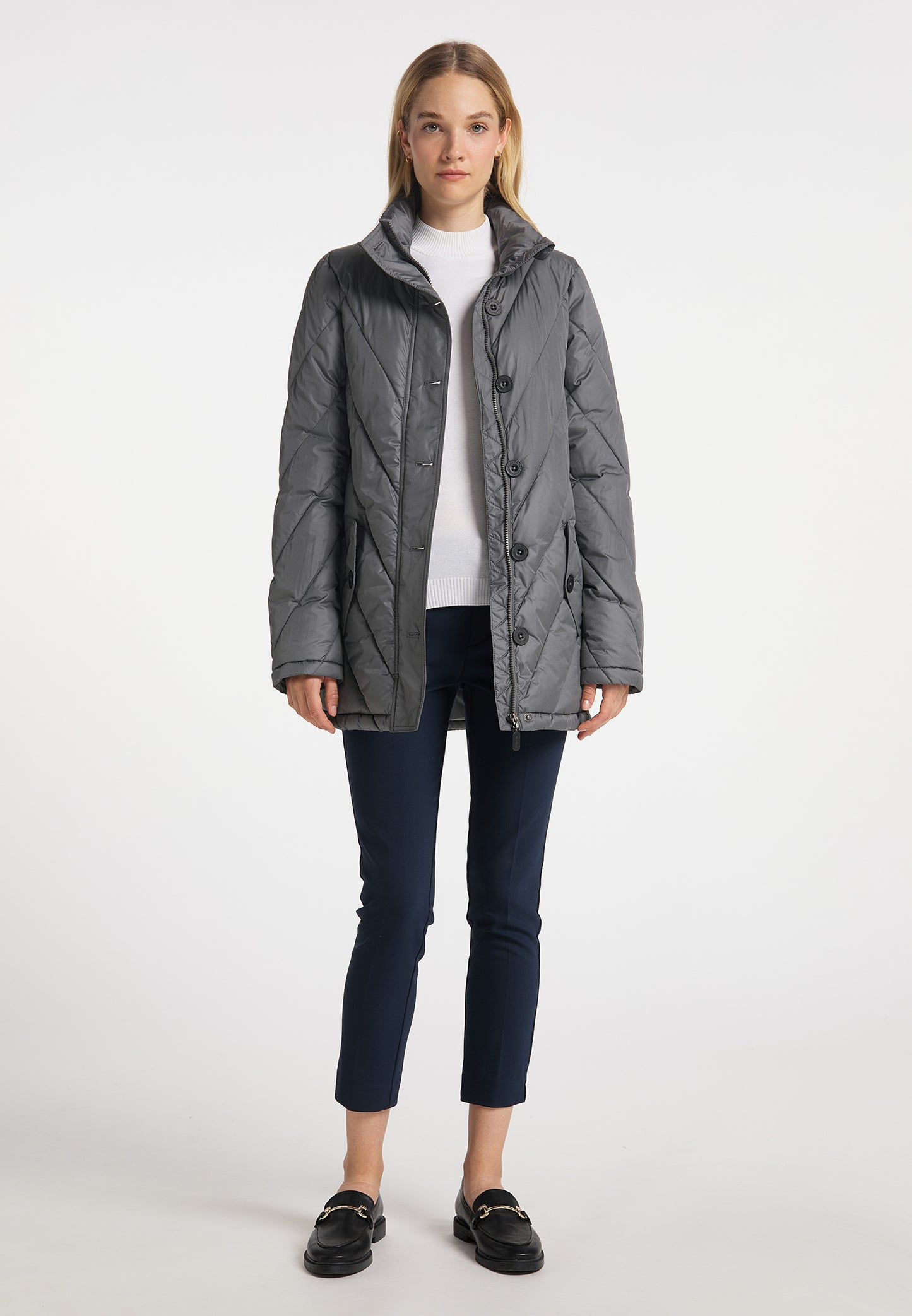 DreiMaster Klassik Damen Steppjacke