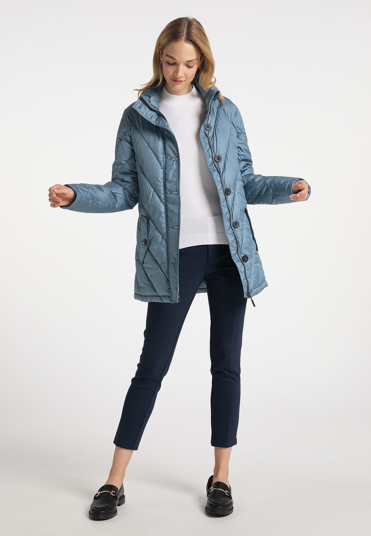 DreiMaster Klassik Damen Steppjacke