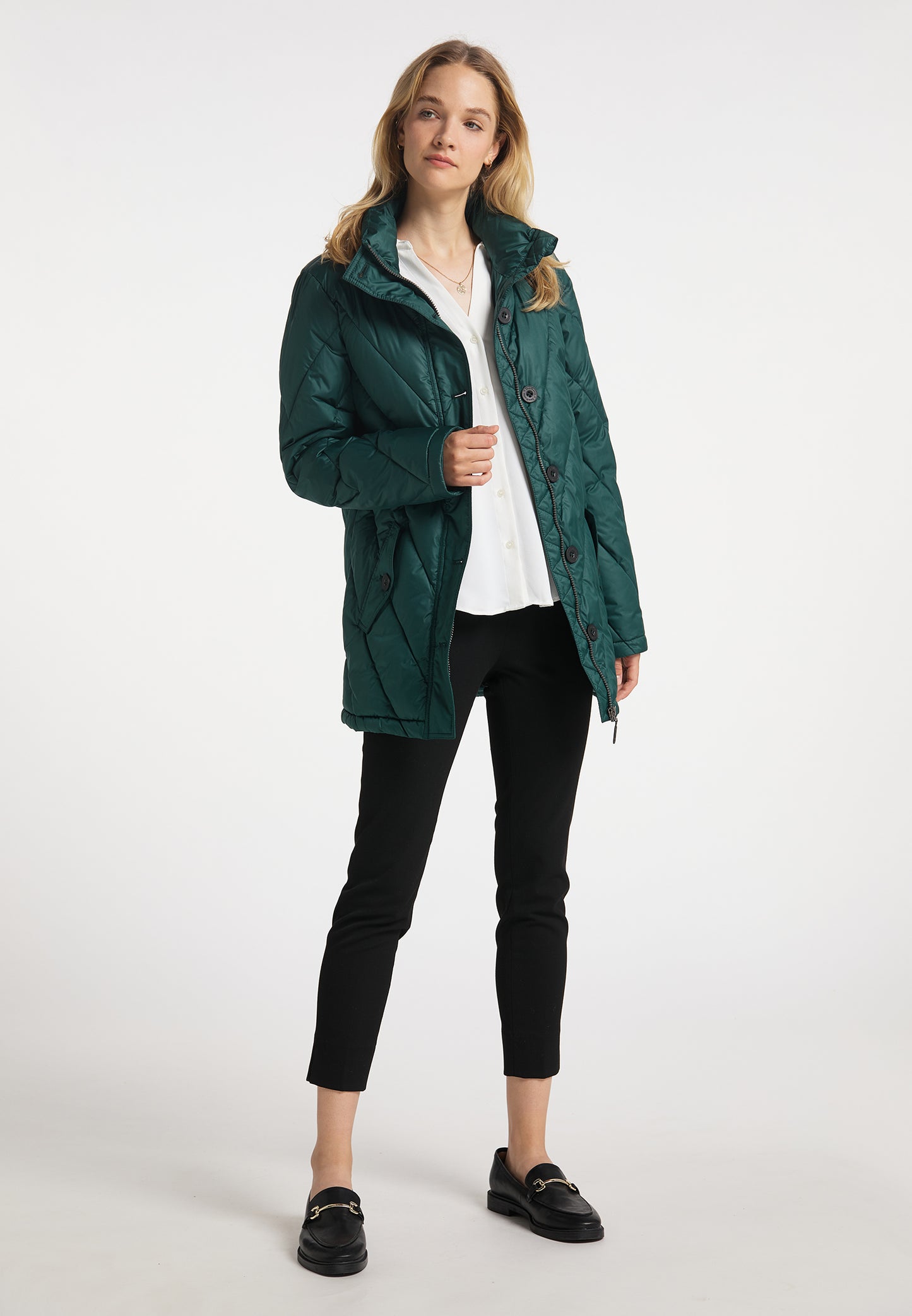 DreiMaster Klassik Damen Steppjacke
