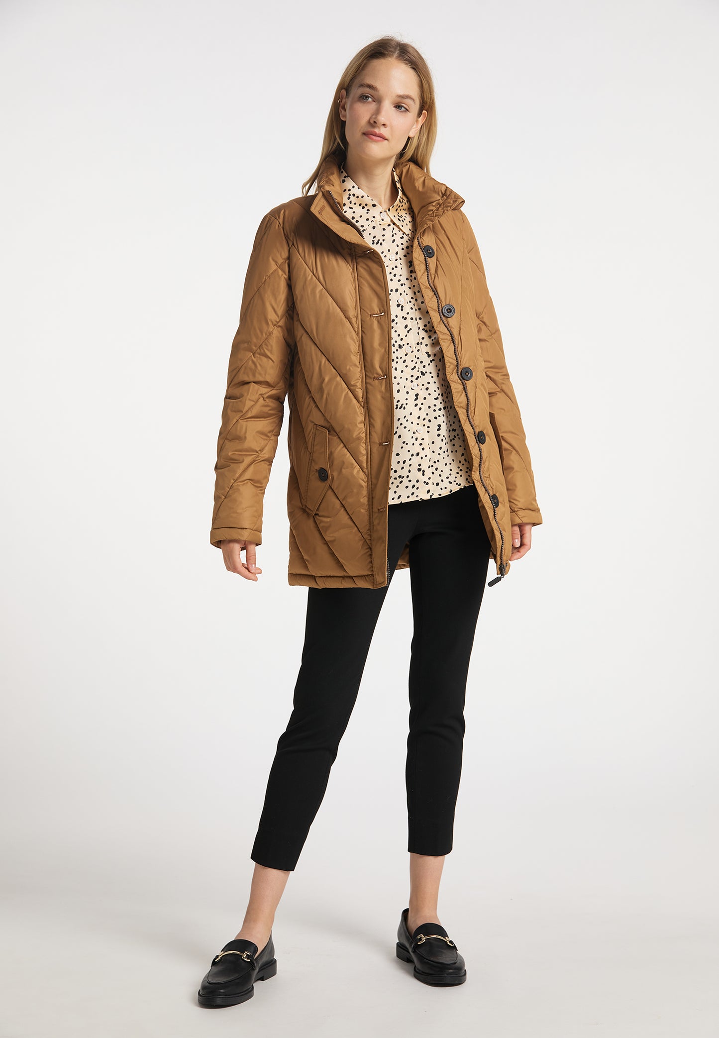 DreiMaster Klassik Damen Steppjacke