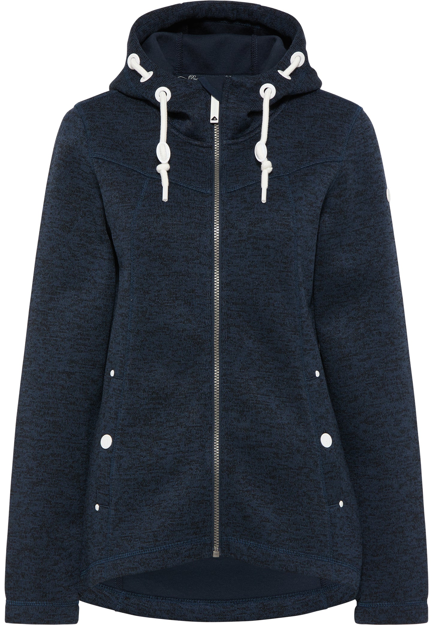 DreiMaster Maritim Damen Strick-Fleecejacke