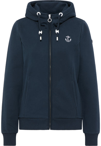 DreiMaster Maritim Damen-Kapuzenjacke