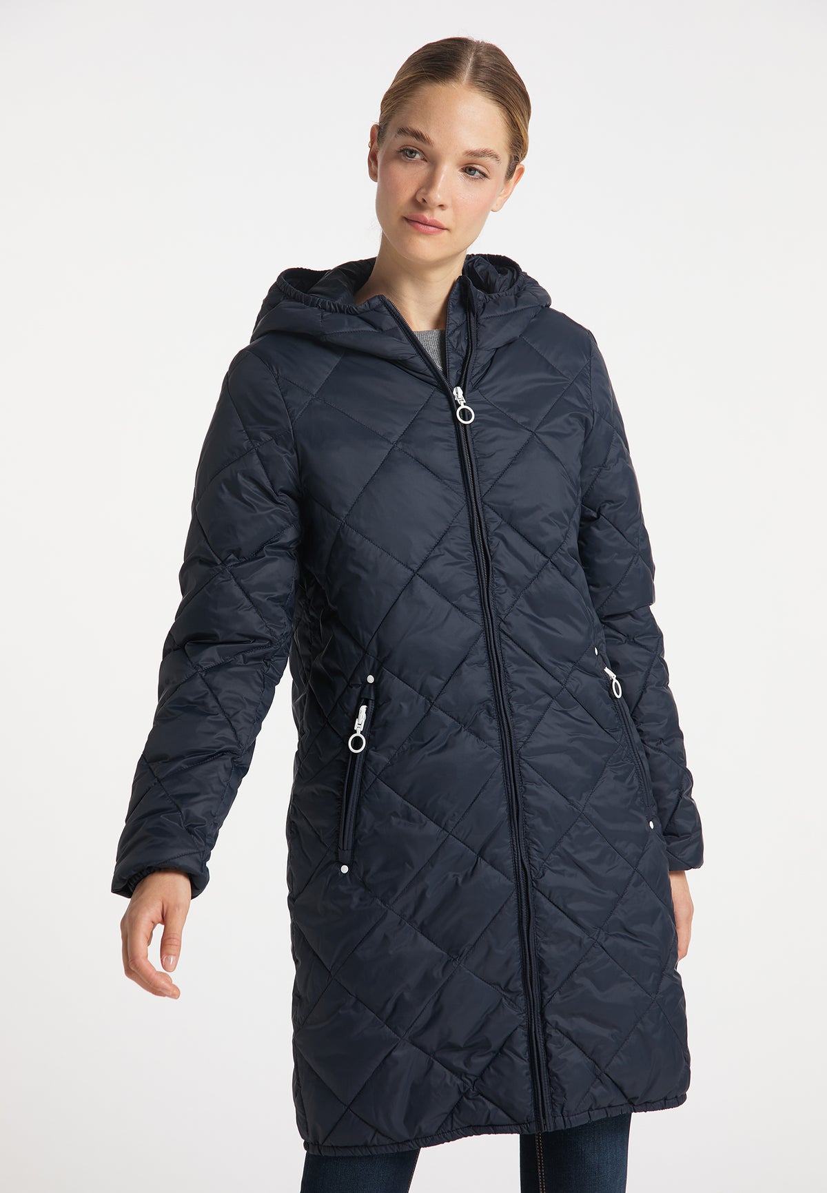 DreiMaster Maritim Women's Leichter Steppmantel