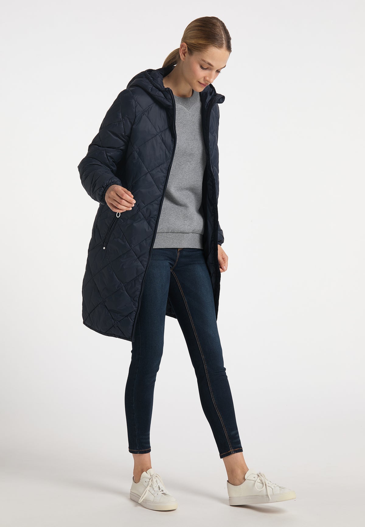 DreiMaster Maritim Women's Leichter Steppmantel