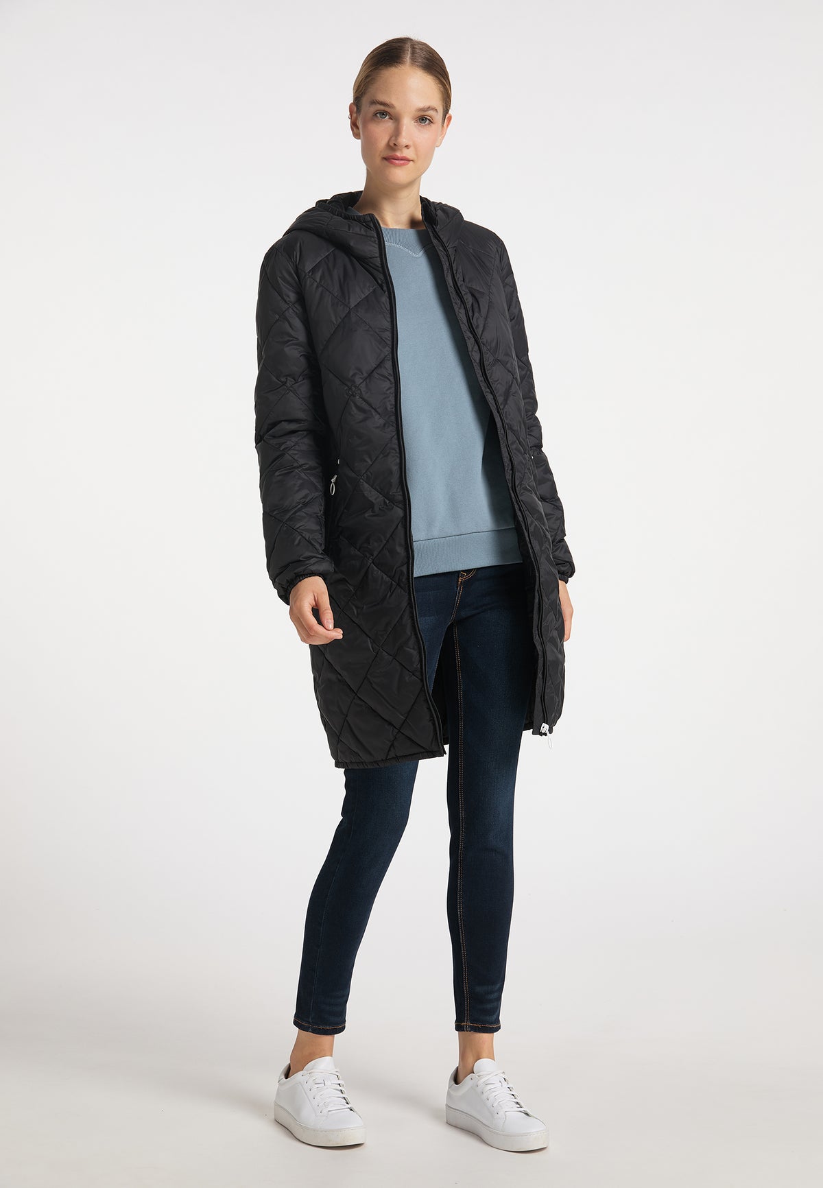 DreiMaster Maritim Women's Leichter Steppmantel