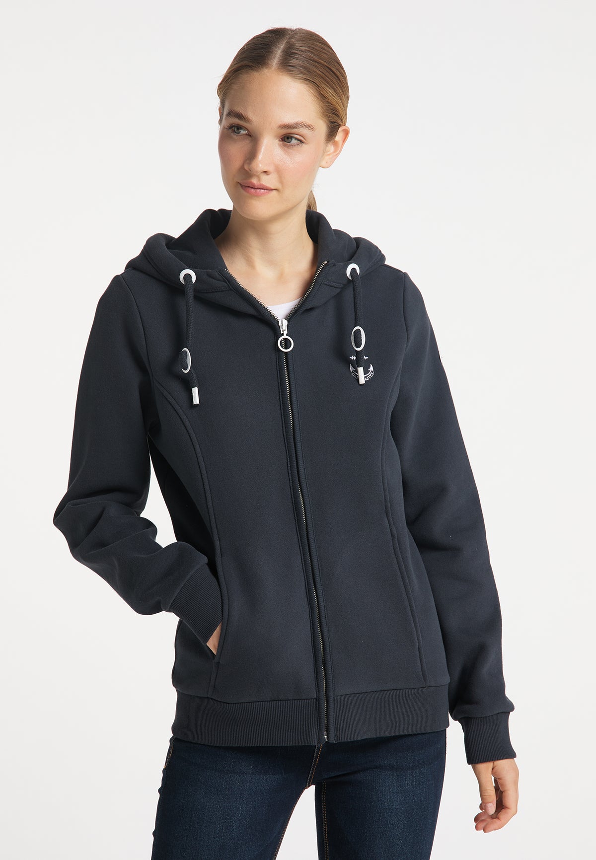 DreiMaster Maritim Damen-Kapuzenjacke
