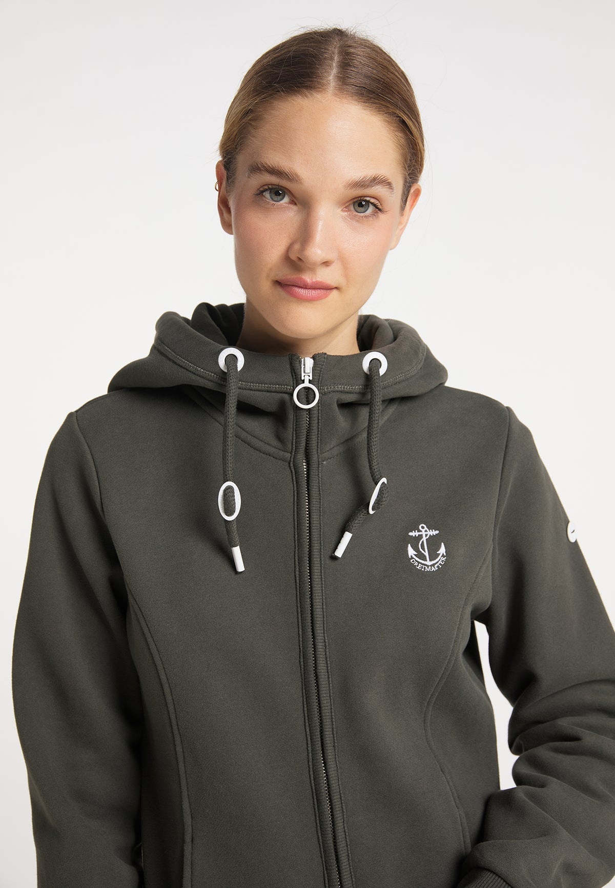 DreiMaster Maritim Damen-Kapuzenjacke