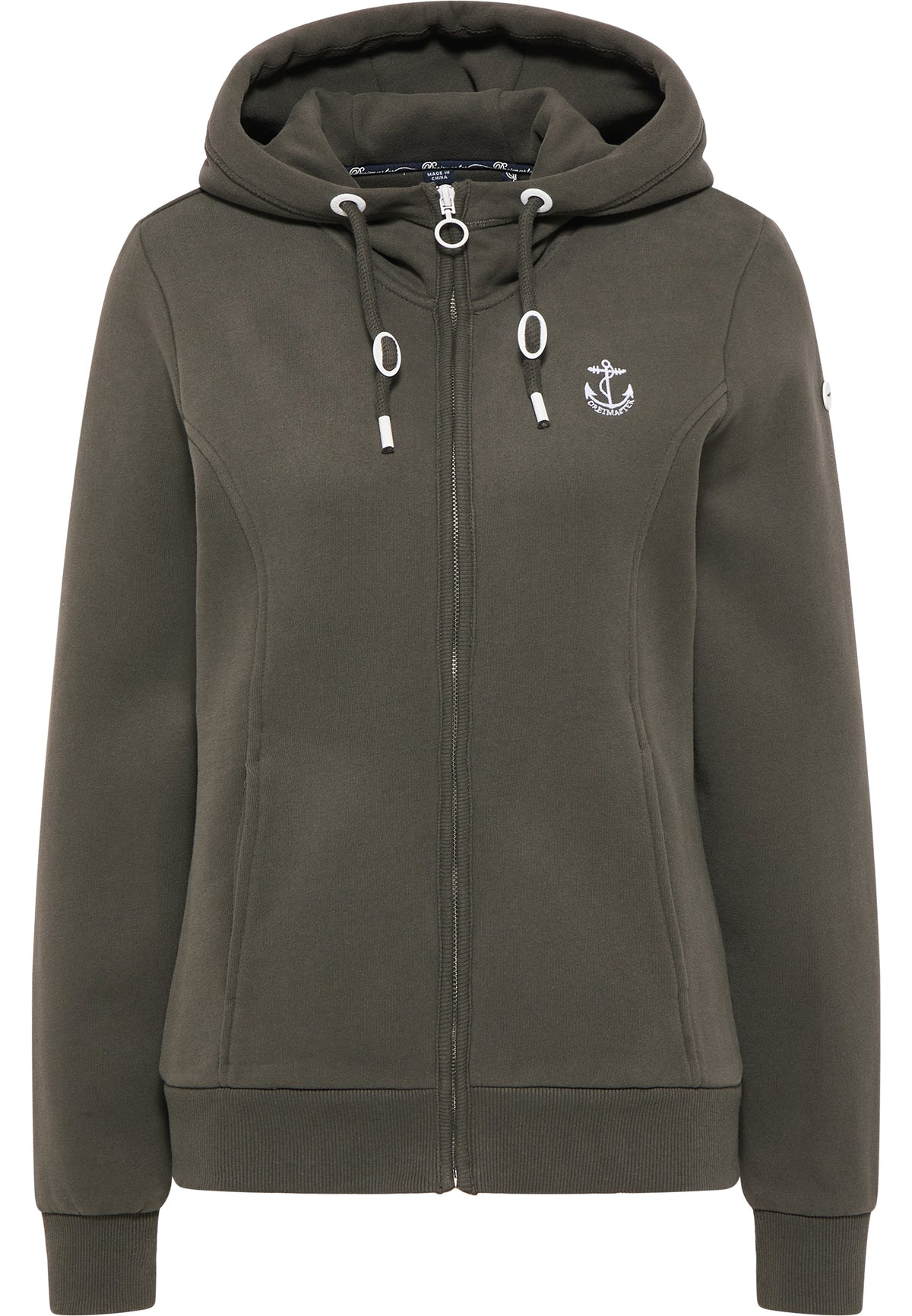 DreiMaster Maritim Damen-Kapuzenjacke