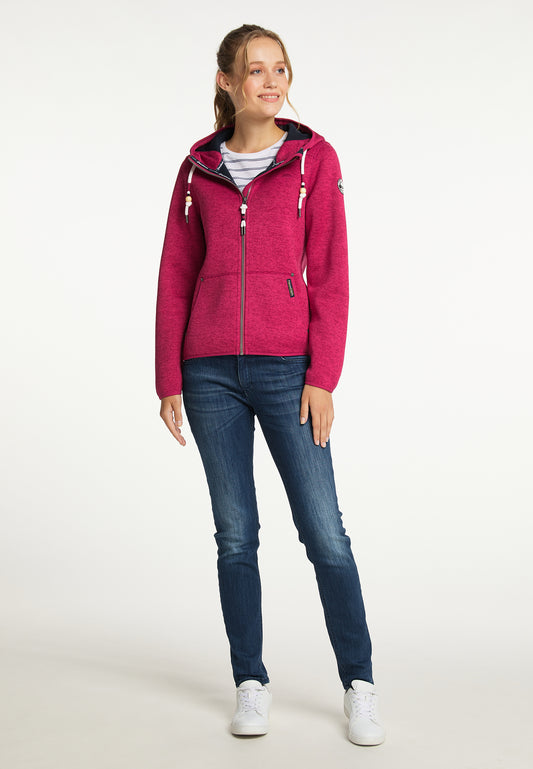 Schmuddelwedda Damen-Strickfleecejacke