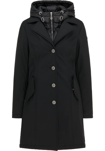 DreiMaster Klassik Women's Wattierter Twill-Mantel
