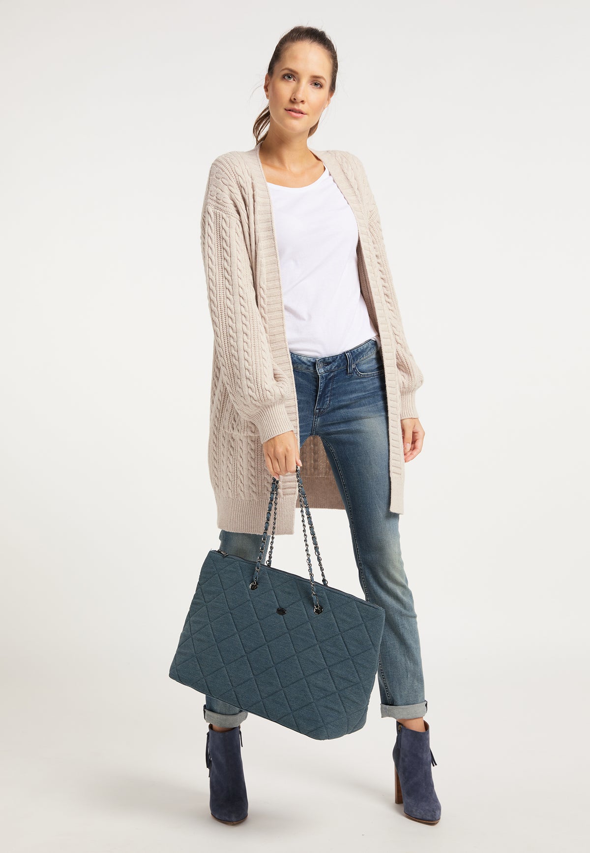 DreiMaster Vintage Women's Denim Shopper