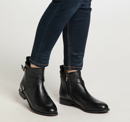 Leder Stiefelette