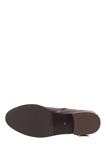 Leder Stiefelette
