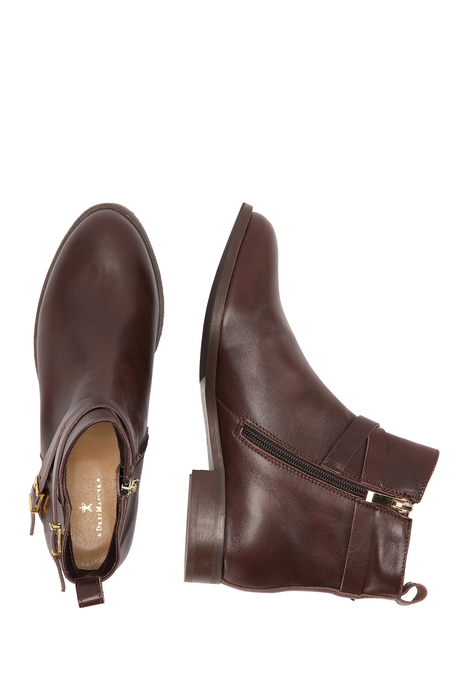 Leder Stiefelette