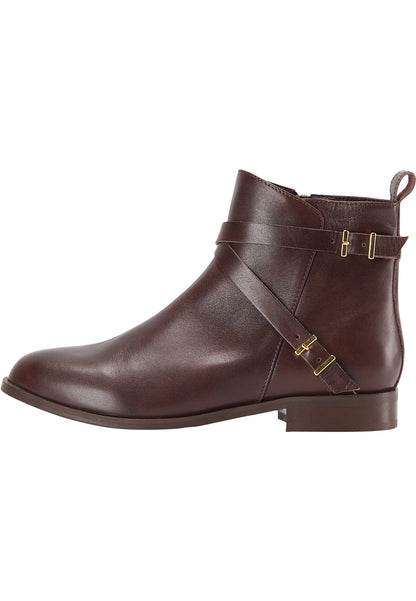 Leder Stiefelette
