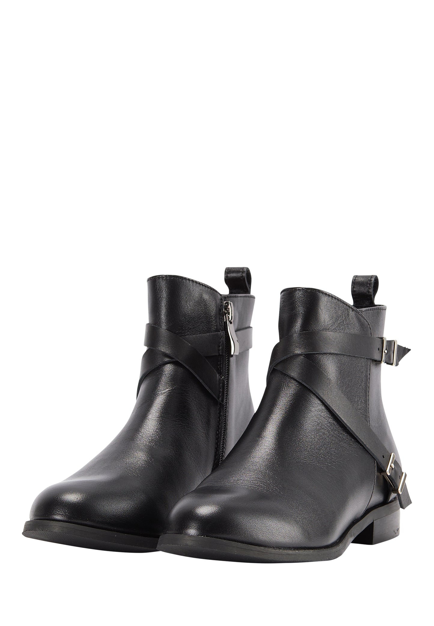 Leder Stiefelette