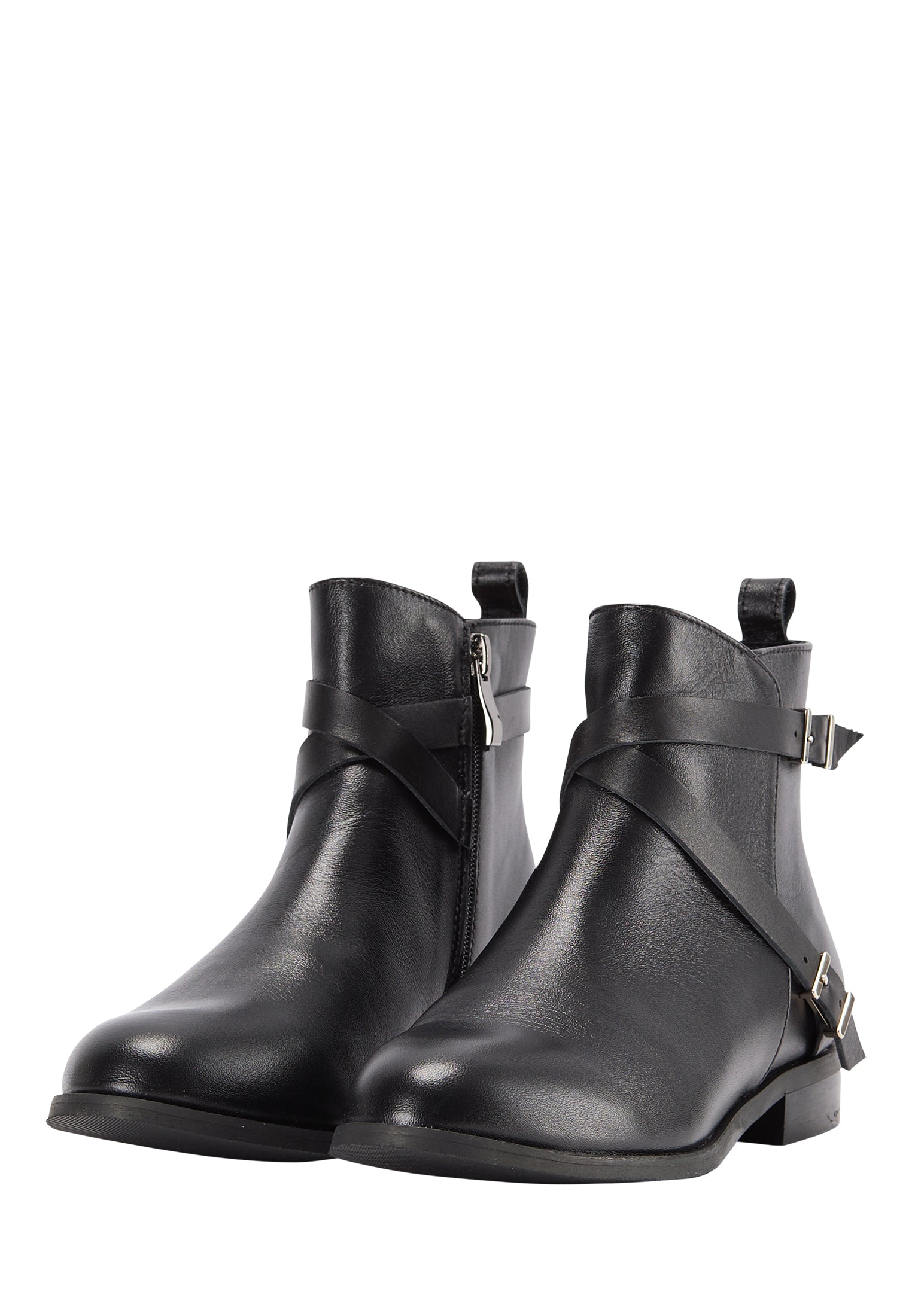 Leder Stiefelette