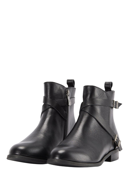 Leder Stiefelette