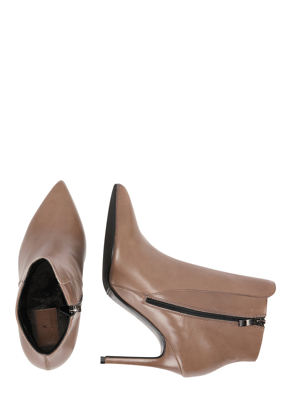 DreiMaster Klassik Ankle Boots aus Leder