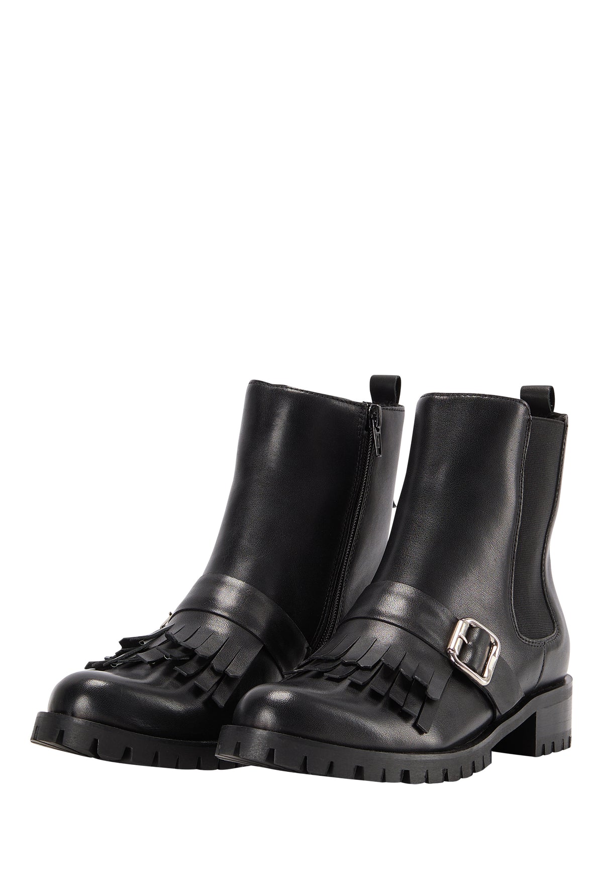 DreiMaster Klassik LI Damen-Leder-Chelsea-Boots