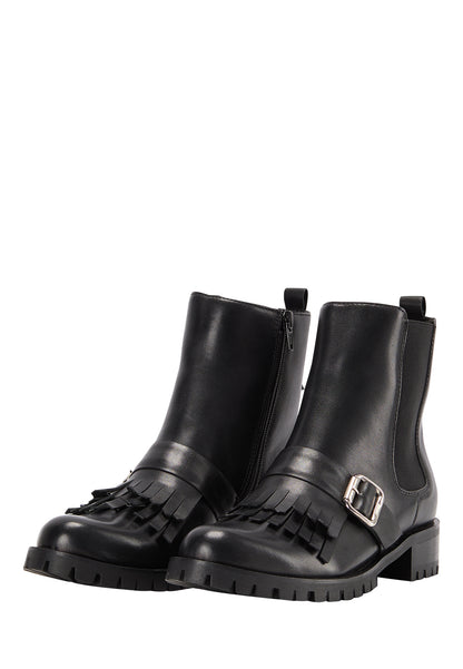 DreiMaster Klassik LI Damen-Leder-Chelsea-Boots