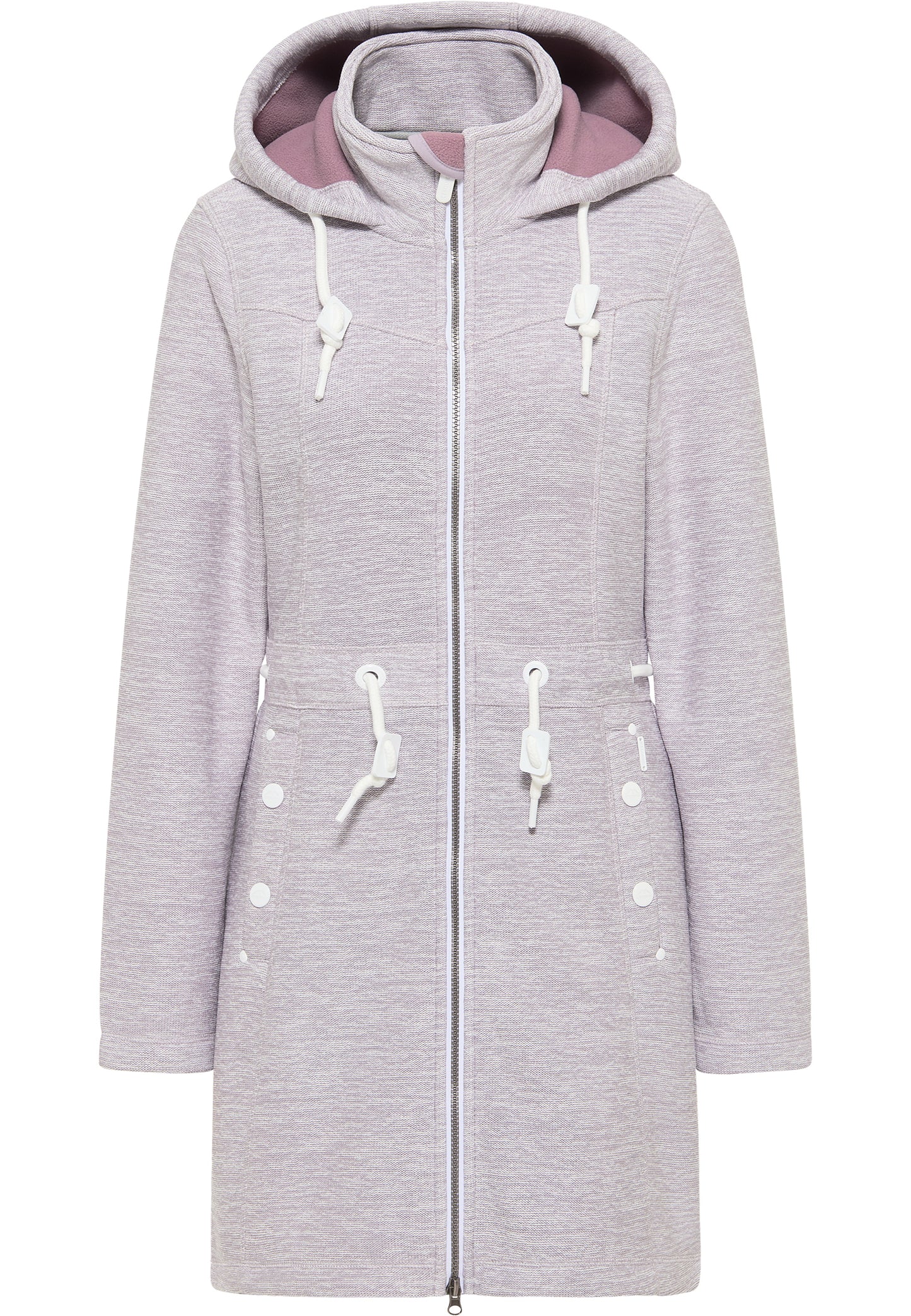 ICEBOUND damski dzianinowy płaszcz polarowy