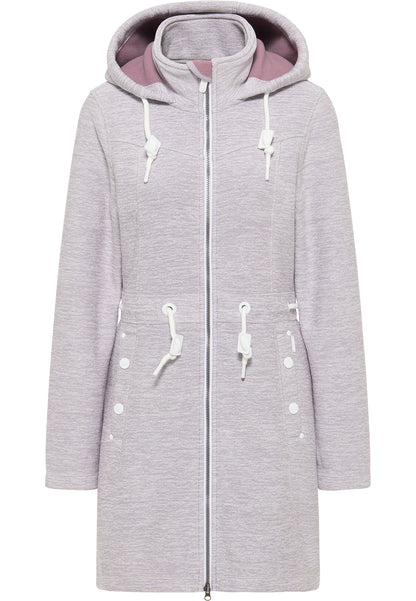 ICEBOUND damski dzianinowy płaszcz polarowy