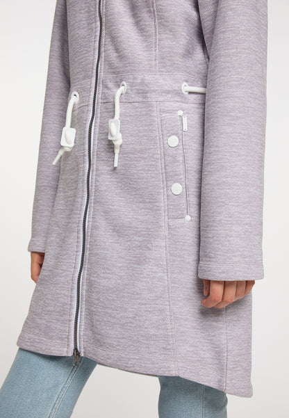 ICEBOUND damski dzianinowy płaszcz polarowy