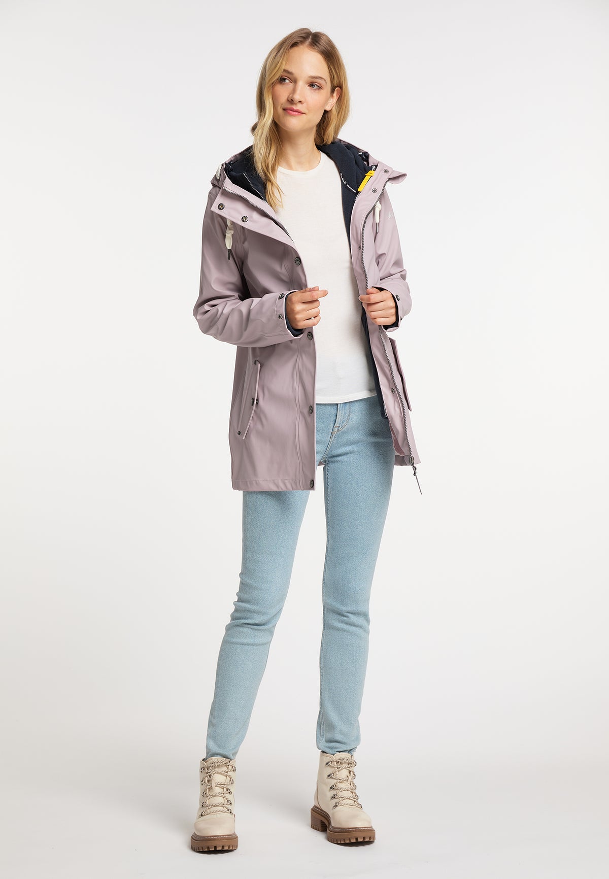 Schmuddelwedda Damen 3-in-1-Regenjacke