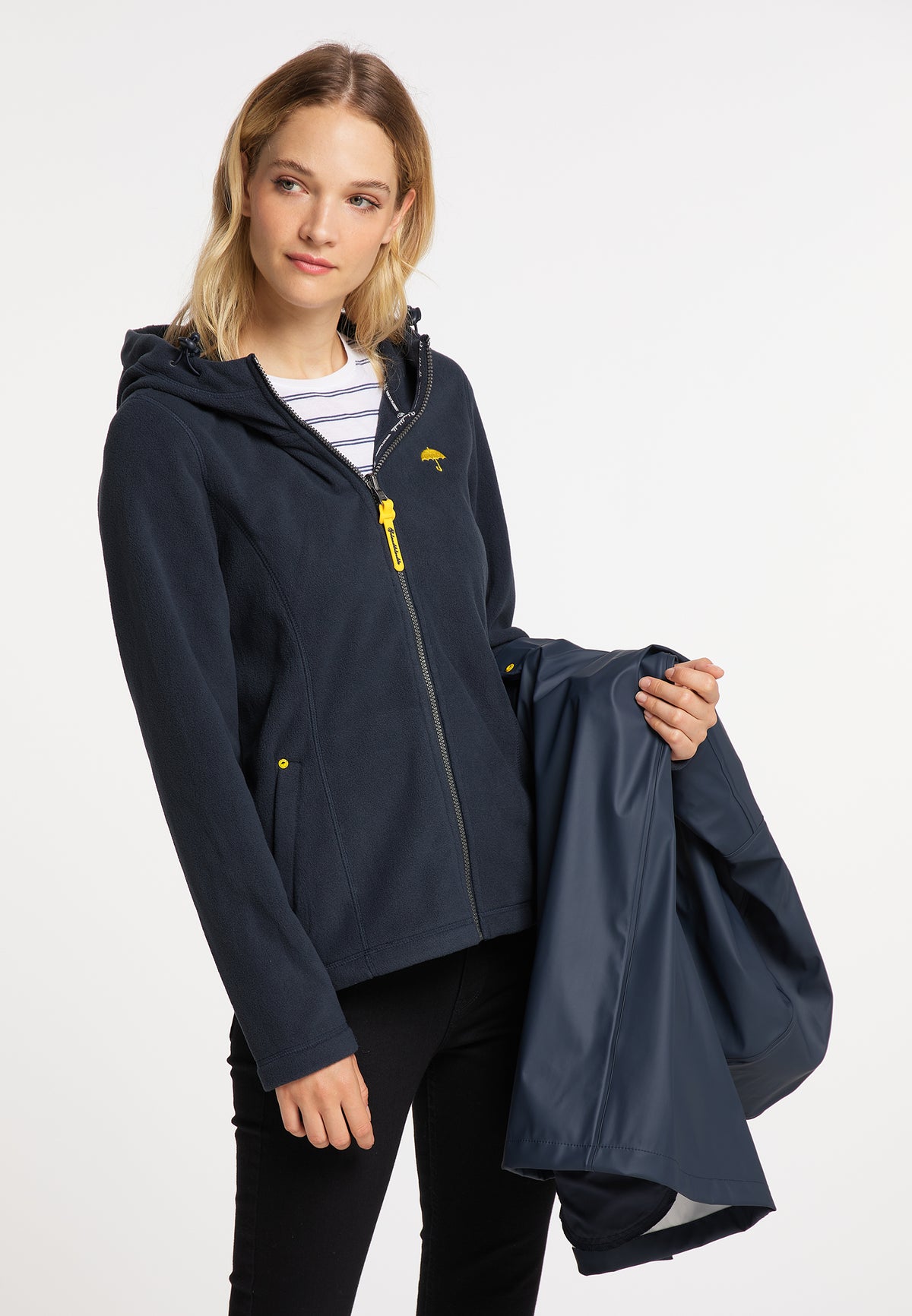 Schmuddelwedda Damen 3-in-1-Regenjacke