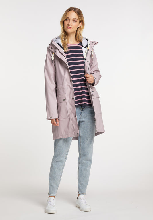 Schmuddelwedda Damen 3-in-1-Regenmantel