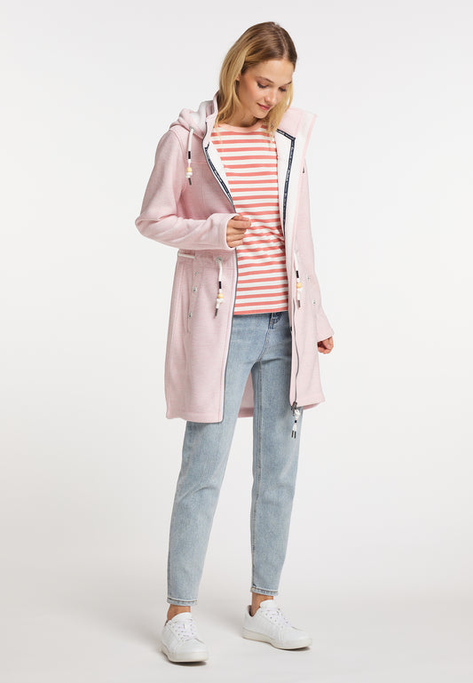 Schmuddelwedda Damen-Strickfleecemantel