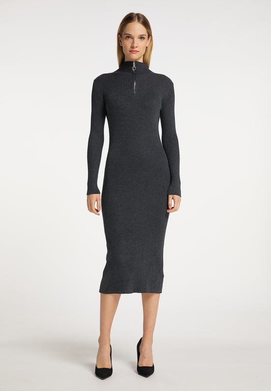 DreiMaster Klassik Damen-Strickkleid
