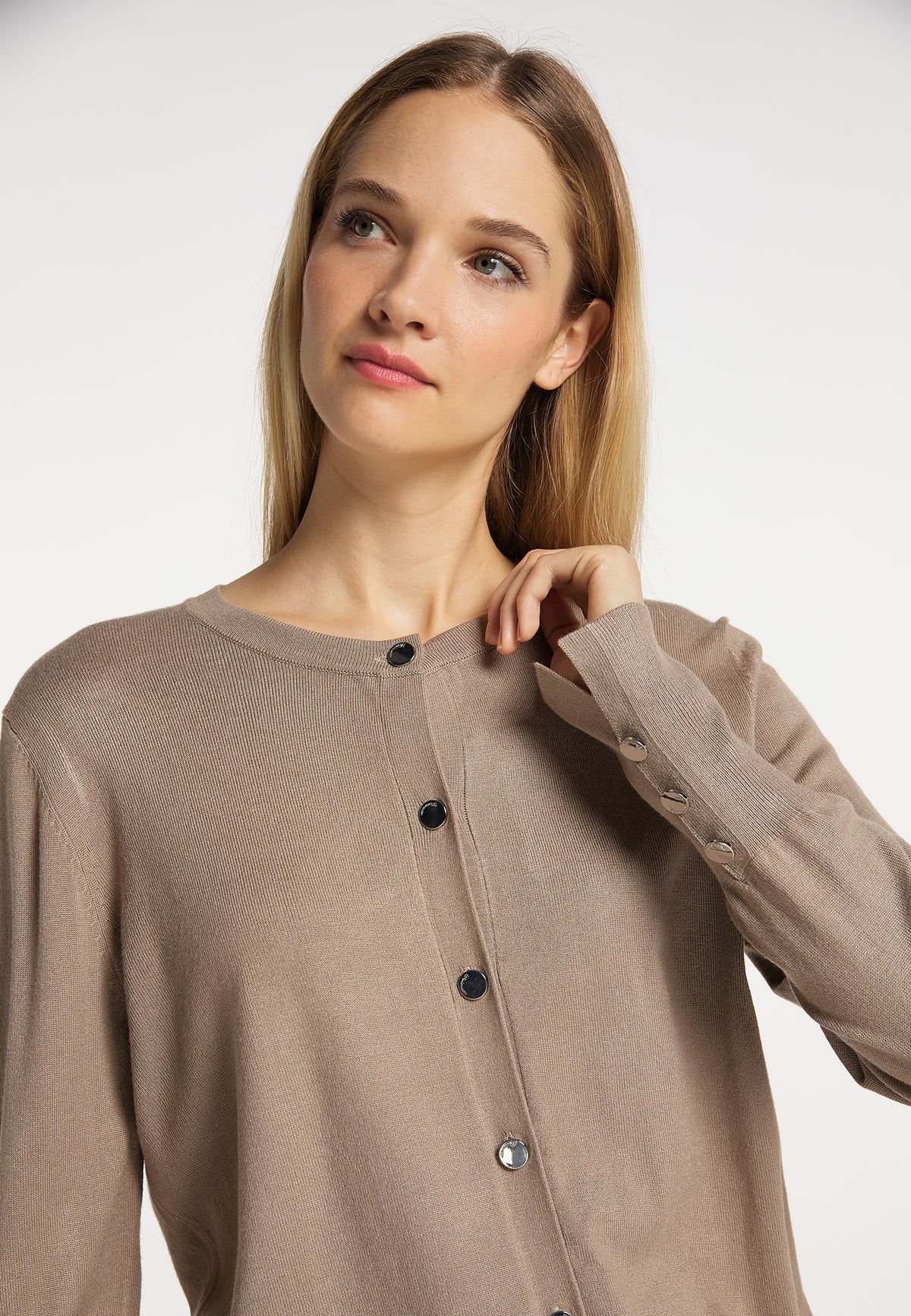 DreiMaster Klassik Damen-Strickjacke
