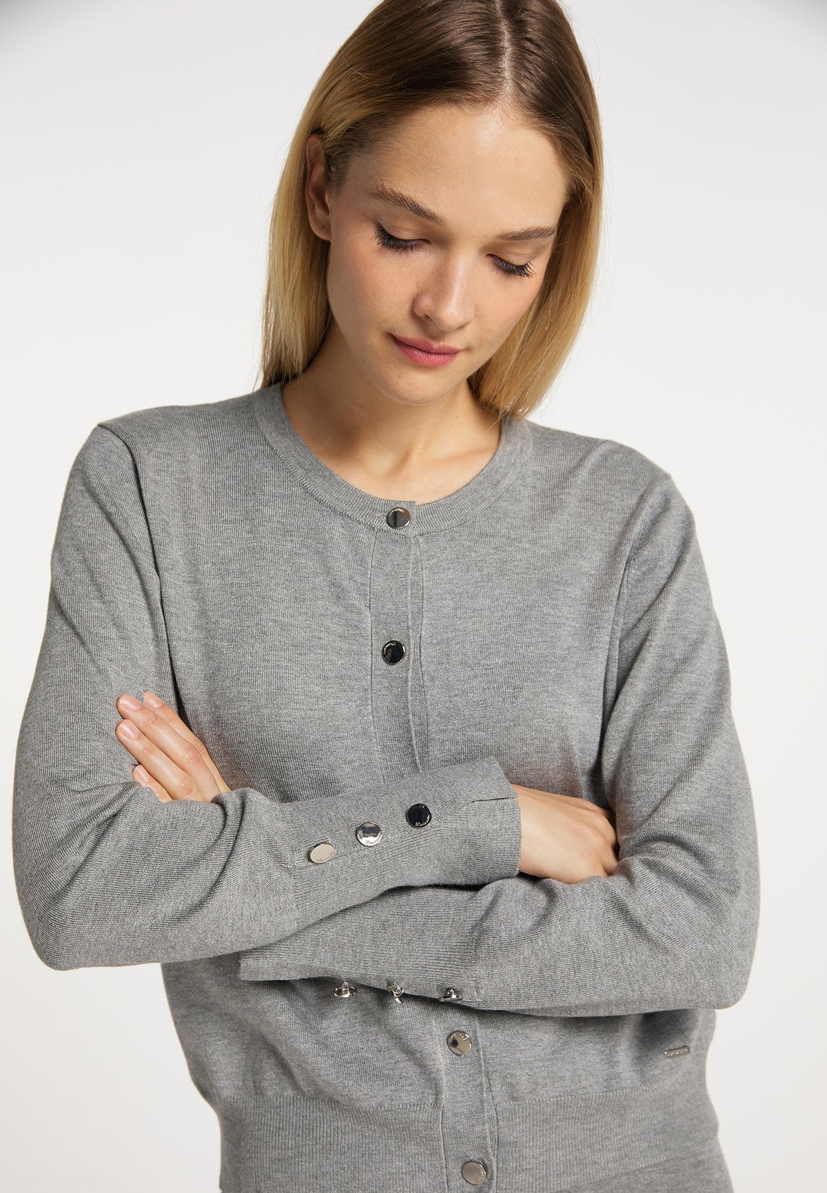 DreiMaster Klassik Damen-Strickjacke