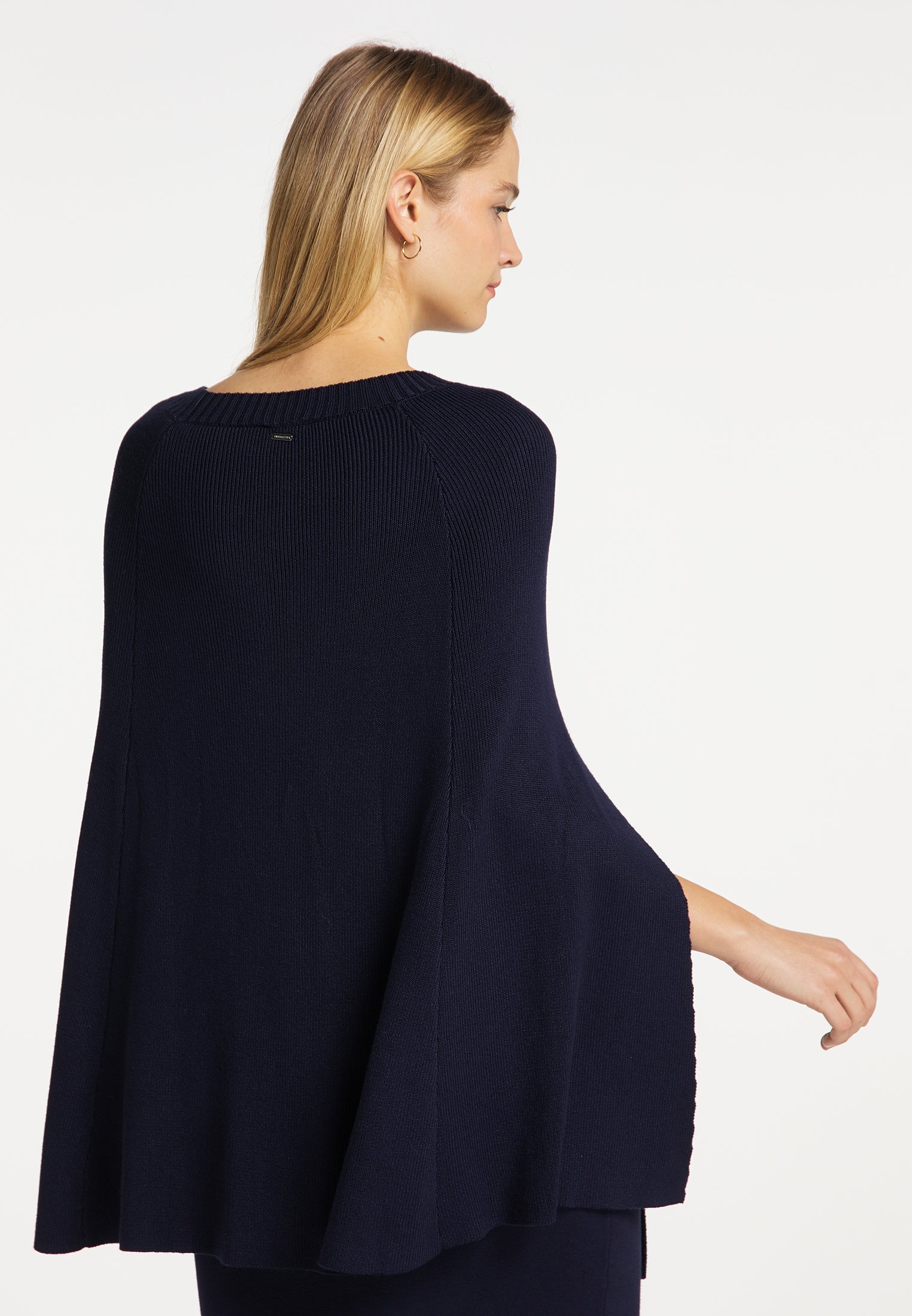 DreiMaster Klassik Damen-Strickcape